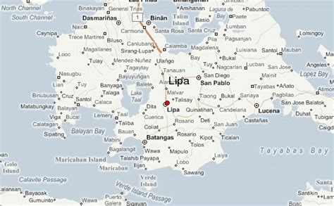 lipa city barangay map